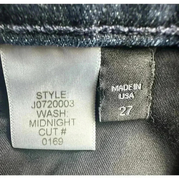 Veronica Beard Jeans Women’s 27x26 Carolyn 10" Baby Boot Red Side Stripes - Picture 10 of 10